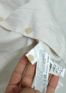 Men's Short Sleeve Linen Blend Shirt