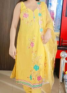 Elegant Embroidered Salwar Suit