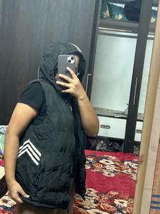 Black Padded Gilet Jacket
