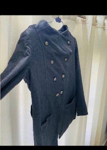 Grey Blazer Coat