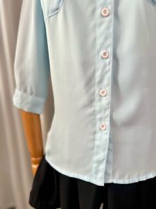 🚀🚀24Hrs EOS SALE🚀🚀 Light Blue Button-Up Top