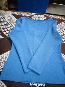 Stylish Lavender Long Sleeve Top