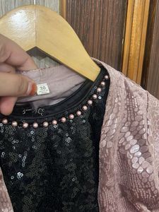 Girls Sequins Party Dress with Jacket