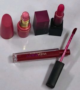 Huda Beauty Lipstick Bundle 3 pieces