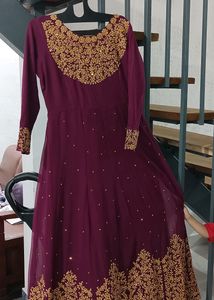Beautiful Gown For Women With Dupatta