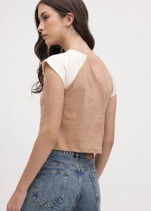 Graphic Crop Top