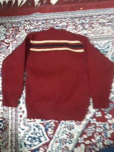 Kids Maroon Sweater, Size 24