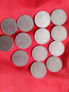Coins 1₹ Hyderabad, Mumbai Mix Coin