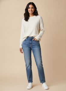 Stylish Blue Wash Denim Jeans