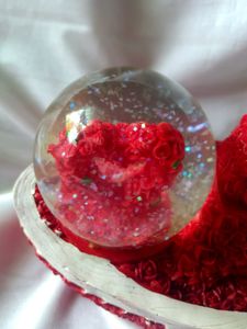 Beautiful Red Teddy Showpiece