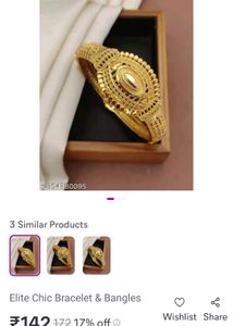 Gold Plated Bracelet 2.6