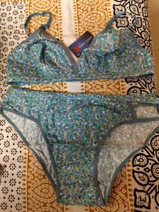 Floral Bra &amp; Panty Set All 36. Many Different Ones