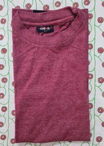 Maroon sports t-shirt