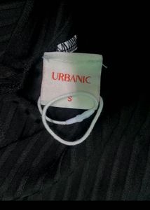 Urbanic Black V Neck Long Sleeve Top