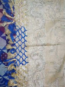 Designer siffon saree with Unique Print