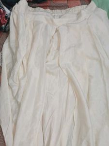 apple cut high-low top n Dhoti pant