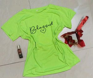 Neon Blessed Heart T-Shirt