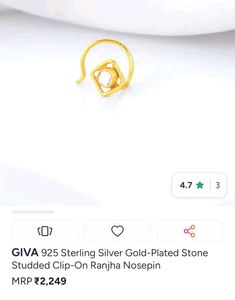 GIVA Nose Pin