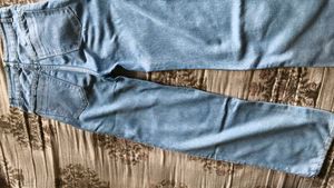 Light Wash Wide Leg Jeans