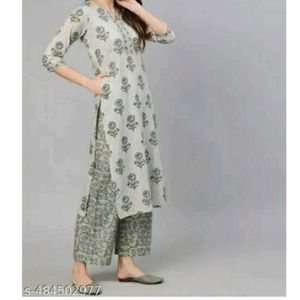 Women's Printed Kurta Set with Dupatta