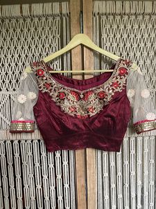 Lehenga Heavy saree With Stitched Blouse