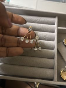 Sparkling Drop Earrings