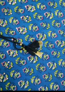 Blue Printed Kurta for Women
