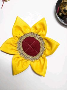Yellow Decorative Pooja Item