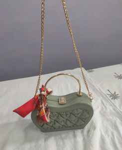 Olive Green Clutch
