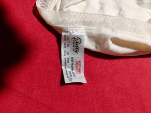 Women’s White Brief Panty – UK 28/30