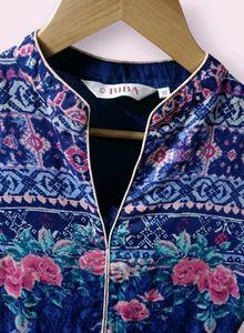 BIBA branded Floral Print Anarkali Kurta