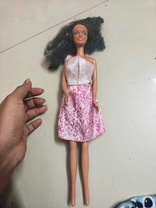Doll with Pink Dress
