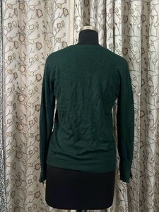 Classic Green Long Sleeve Sweater