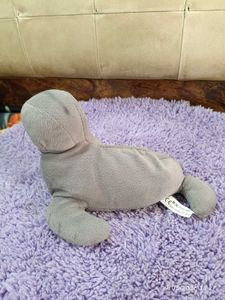 Cute Grey Seal Plush Toy
