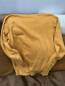 Madame Knit Sweater - Mustard Yellow