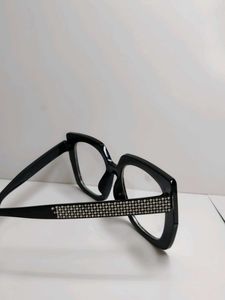 Sparkling Rhinestone Cat-Eye Glasses