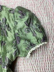 floral Jacquard Qipao Dress