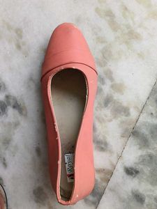 Coral Ballet flat heels
