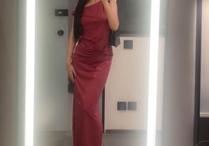Elegant Red Evening Dress