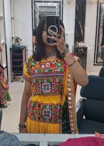 Vibrant Embroidered Lehenga Choli Set