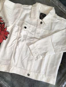 White Denim Jacket