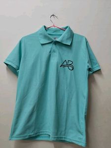 Aqua Blue Polo Shirt