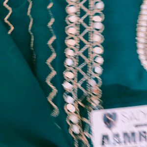 Beautiful Teal Georgette suit