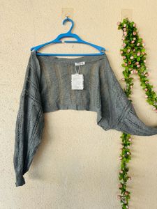 Pinteresty Knit Cropped Bolero