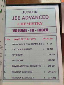 JEE Advanced Chemistry Books
