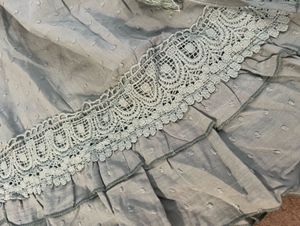 Boho Lace Trimmed Skirt (plus size can be altered)