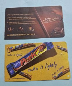 Vintage Cadbury Boarding Pass