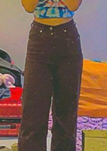 H&amp;M Brown Wide Leg Jeans