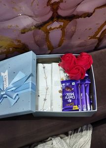 CHOCOLATE HAMPER + BRACELET