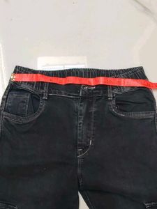 Boys Black Jeans Pent